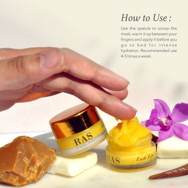 RAS Luxury Oils: Lush Lips Hydrating & Nourishing Lip Mask - 8ml