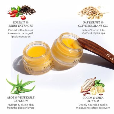 RAS Luxury Oils: Lush Lips Hydrating & Nourishing Lip Mask - 8ml