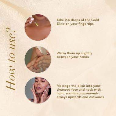 RAS Luxury Oils: 24K Gold Radiance Beauty Boosting Face Elixir - 15ml