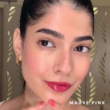 RAS Luxury Oils: Oh-So-Luxe Tinted Liquid Lip Balm In Mauve Pink I Am Abundant - 3.2ml