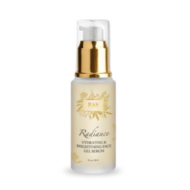 RAS Luxury Oils: Radiance 24K Gold Brightening & Hydrating Face Gel Serum - 30ml