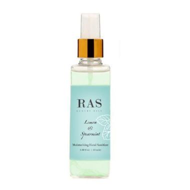 RAS Luxury Oils: Lemon & Spearmint Moisturising Hand Sanitiser Spray - 50ml