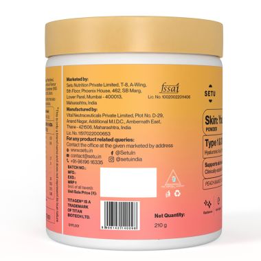 SETU: Skin: Youthful Collagen Powder - 30 Lemon Flavoured Sachets