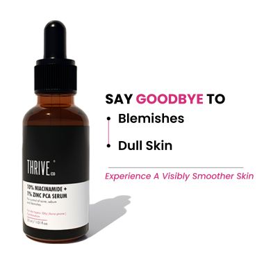 Thriveco: 10% Niacinamide + 1% Zinc Pca Serum, 30ml