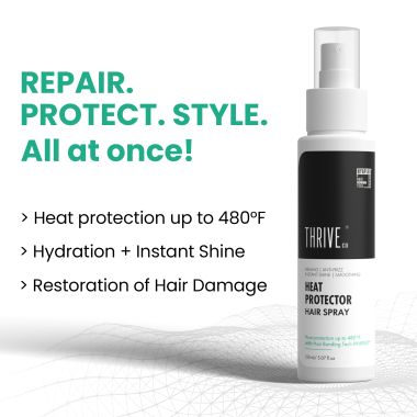 Thriveco: Heat Protector Hair Spray, 150ml