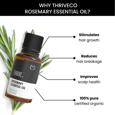 Thriveco: Rosemary Essential Oil, 15ml