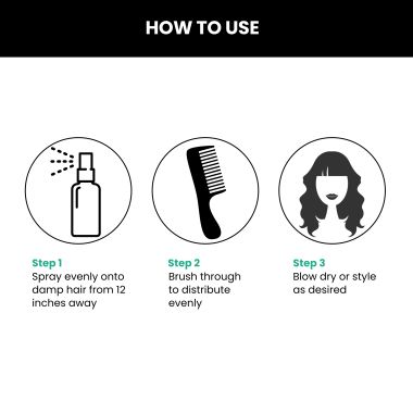Thriveco: Heat Protector Hair Spray, 150ml