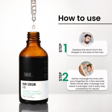 Thriveco: Hair Growth Serum 2.0, 30 ml