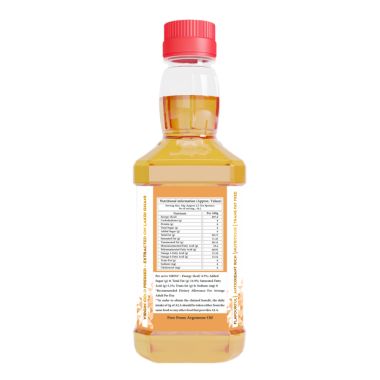 Indic Wisdom: Wood Pressed Flaxseed Oil 200 ml (Cold Pressed Flaxseed Oil - Extracted on Wooden Churner)