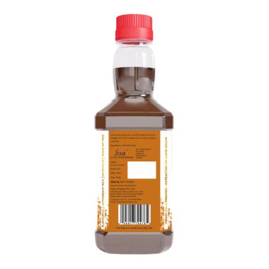 Indic Wisdom: Wood Pressed Mustard Oil 200 ml (Cold Pressed Mustard Oil - Extracted on Wooden Churner)
