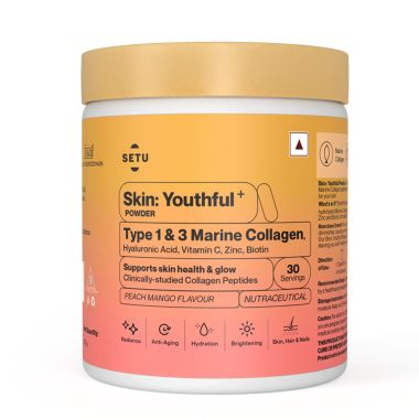 SETU: Skin: Youthful Collagen Powder - 30 Lemon Flavoured Sachets