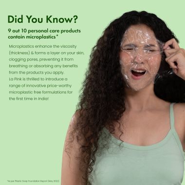 La Pink: Vitamin C White Haldi Face Mask for Glowing Radiant Skin | 100% Microplastic Free Formula | Suitable for All Skin Types | 100gm