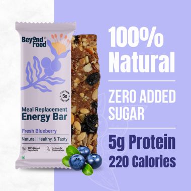 Beyond Food: Meal Replacement Energy Bar - Assorted Pack (Pack of 6)