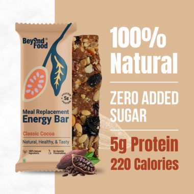 Beyond Food: Meal Replacement Energy Bar - Assorted Pack (Pack of 6)