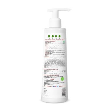 La Pink: Methi Dana 8-in-1 Shampoo for Hair Fall Control | 100% Microplastic Free Formula | Suitable for All Hair Types | 250ml
