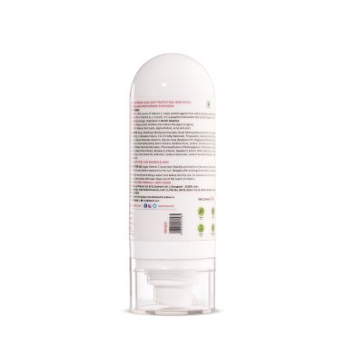 La Pink: Vitamin C Sunscreen SPF 50 with White Haldi for UVA & UVB Protection and Hydration & Mouisturization