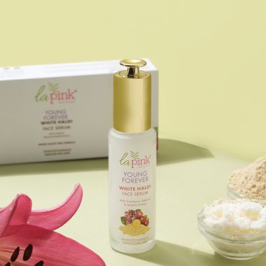 La Pink: Young Forever Face Serum with 100% Microplastic Free Formula , Reduces Fine Lines, Pigmentation, Dark Spots For All Skin Types | 30 ml