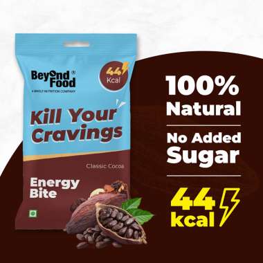 Beyond Food: Energy Bites - Classic Cocoa (Pack of 25)