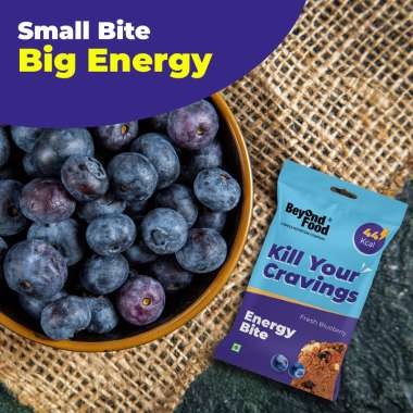 Beyond Food: Energy Bites - Fresh Blueberry (Pack of 25)