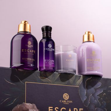 Carlton London: Women Escape Gift Set of 4 - 30ml EDP+Shower Gel180ml+Body Lotion180ml+Candle40gms