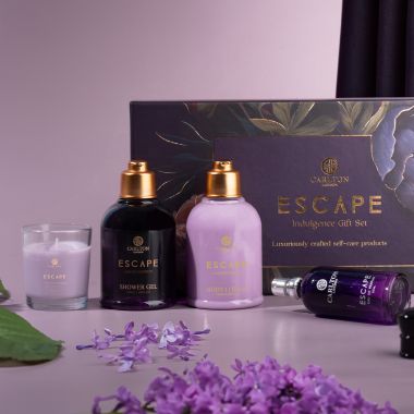 Carlton London: Women Escape Gift Set of 4 - 30ml EDP+Shower Gel180ml+Body Lotion180ml+Candle40gms