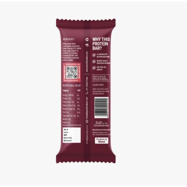 Beyond Food: Protein Bars - Cranberry Zest (Pack of 6)