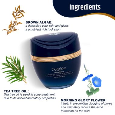 Oceglow: Anti Ageing Water Cream For Women, Anti-Ageing Cream for Wrinkles & Fine lines