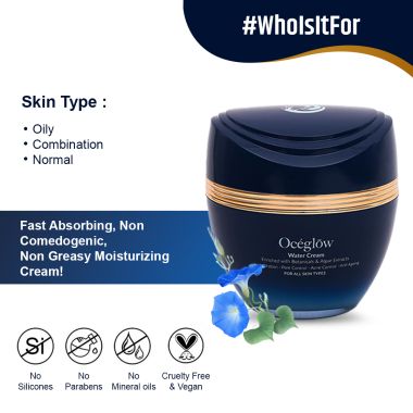 Oceglow: Anti Ageing Water Cream For Women, Anti-Ageing Cream for Wrinkles & Fine lines
