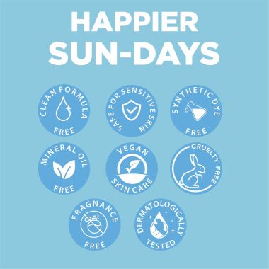 Happier: Sunscreen Stick SPF 50+ PA+++ - Sun Protection Stick for All-Day Against Harmful UVA/UVB Rays - 20gm