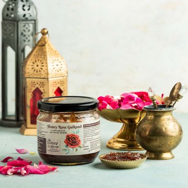 Honey and Spice: Honey rose Gulkand 400gm