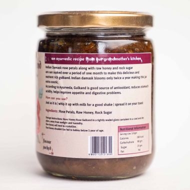 Honey and Spice: Honey Rose Gulkand 600gm