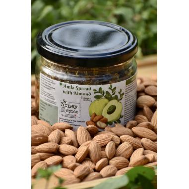 Honey and Spice: Amla Spread with Almond 350gm