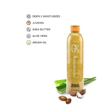 GK Hair: Gold Shampoo 250ML