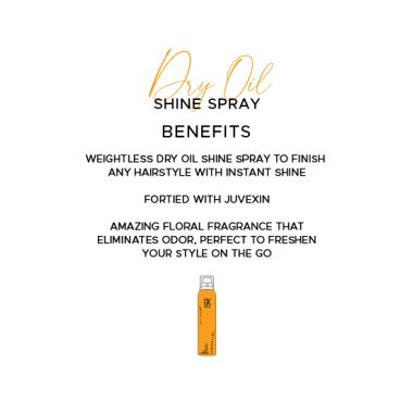 GK Hair: Dry Oil Shine Spray 115ml