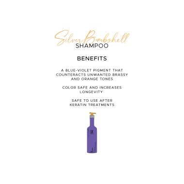 GK Hair: Silver Bombshell Shampoo 710ml