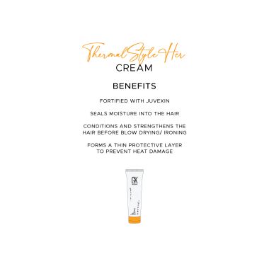 GK Hair: Thermal Styler Cream 100ml