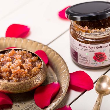 Honey and Spice: Honey rose Gulkand 400gm