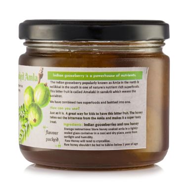 Honey and Spice: Honey Soaked Amla | 350gm
