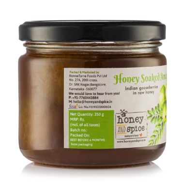 Honey and Spice: Honey Soaked Amla | 350gm
