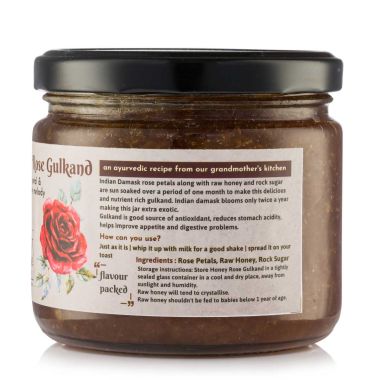Honey and Spice: Honey rose Gulkand 400gm