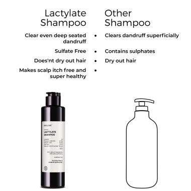 Brillare: Lactylate Shampoo 200 ml