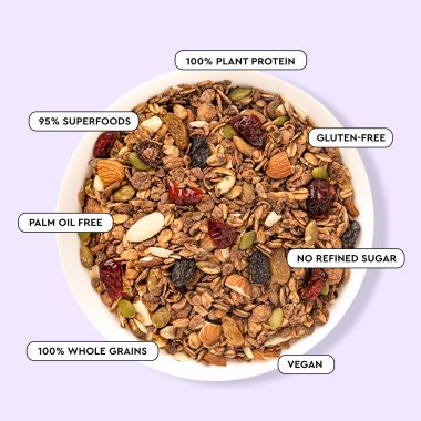 Nourish You: Organic Super Muesli - Belgian Dark Chocolate | 400g
