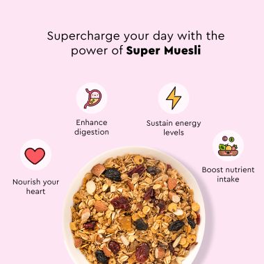 Nourish You: Organic Super Muesli - Fruit & Nut | 400g