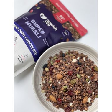 Nourish You: Organic Super Muesli - Belgian Dark Chocolate | 400g