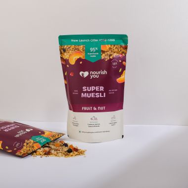 Nourish You: Organic Super Muesli - Fruit & Nut | 400g