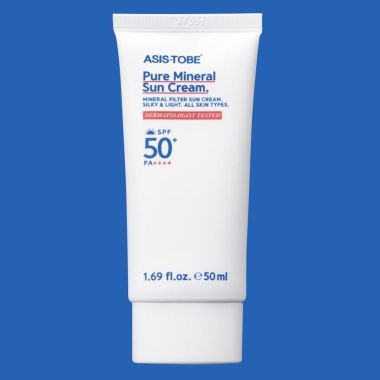ASIS-TOBE: Pure Mineral Sun Cream SPF 50+ PA++++ - 50ml