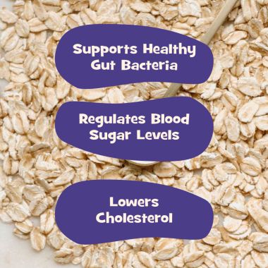 Nourish You: Organic Jumbo Rolled Oats | 1kg Jar
