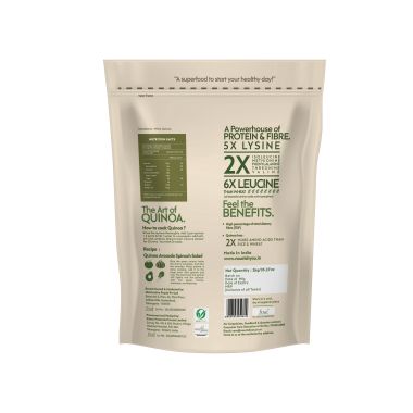 Nourish You: Organic Raw White Quinoa Grains | 1kg