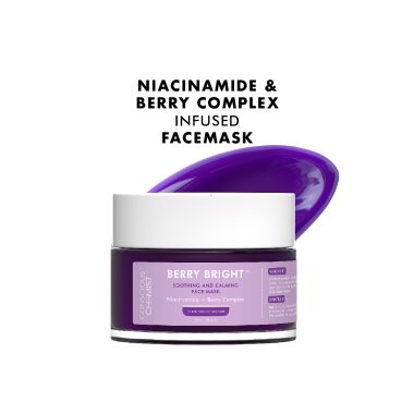 Conscious Chemist: Berry Bright Pore Refining & Brightening Face Mask For Bright & Clear Skin with Niacinamide(50g)