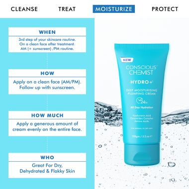 Conscious Chemist: Hyaluronic Acid Lightweight Gel Moisturiser For Dullness & dehydration (100g)